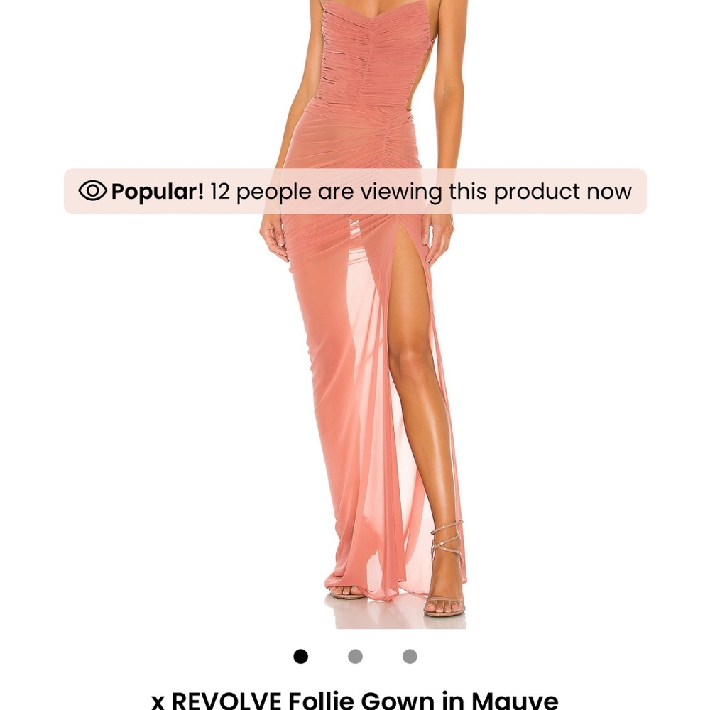 Michael Costello x revolve follie dress